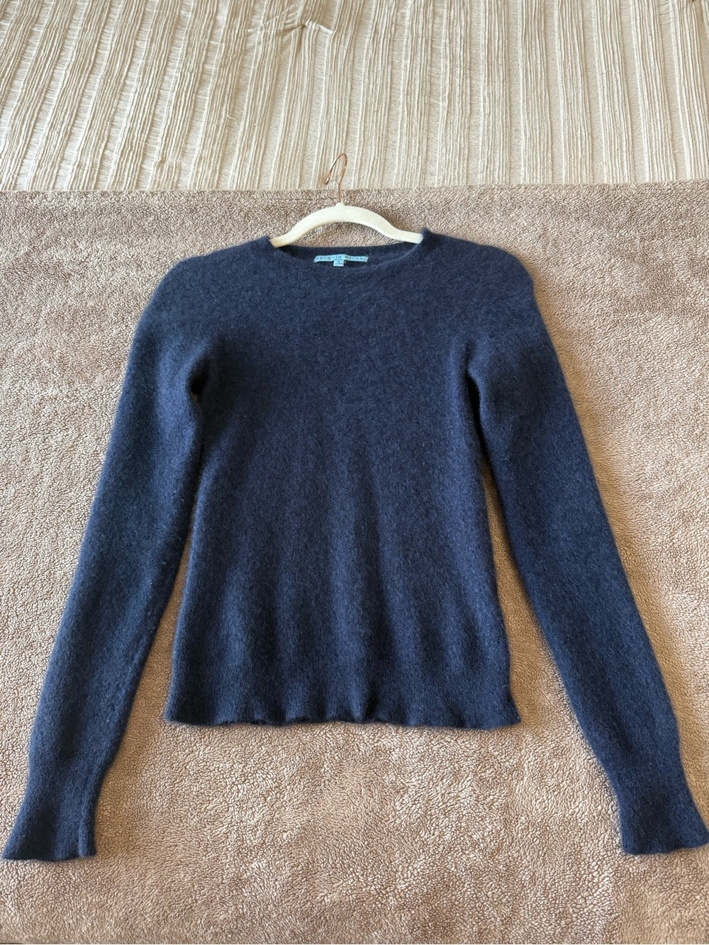 Antonio Melani Cashmere Crewneck Sweater in Blue Size Small (fits like XS) good